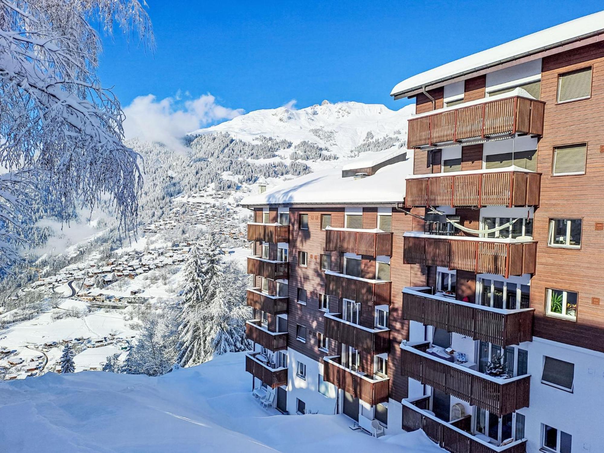 Apartment Les Girolles A59 Verbier Extérieur photo