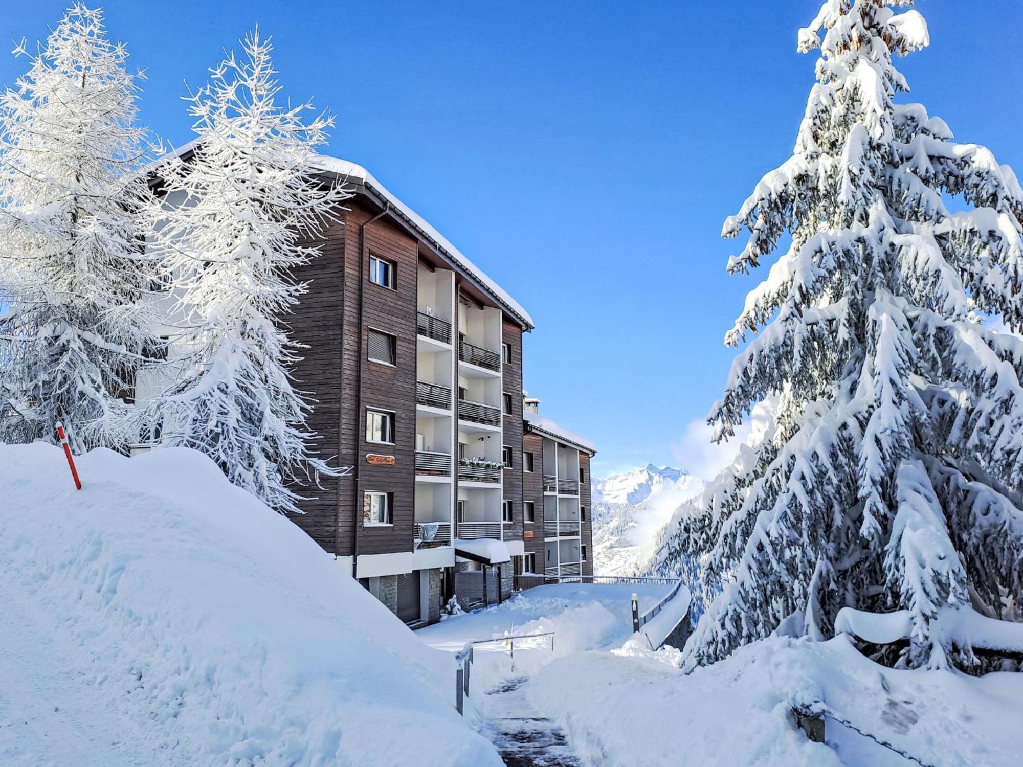 Apartment Les Girolles A59 Verbier Extérieur photo